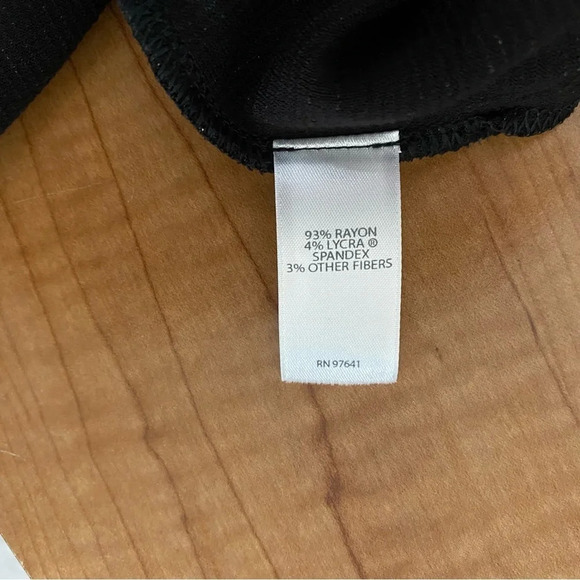 J.Jill Wearever Black Long Open Front Cardigan Jacket - Picture 7 of 8